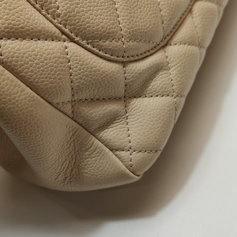 Chanel GST Grand Shopping Tote 2011 Beige Caviar Leather PM