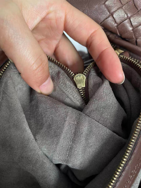 Bottega Veneta Hobo Maxi Chocolate Brown leather 50cm