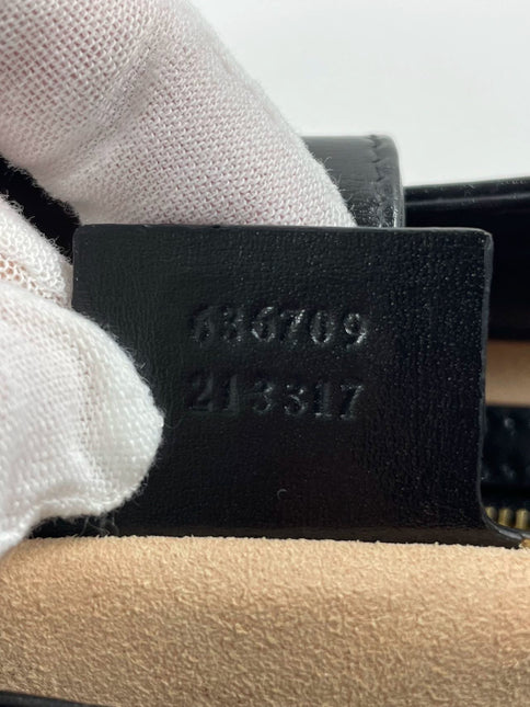 Sold Gucci Jackie 1961 Black Leather Bag with Adjustable Strap