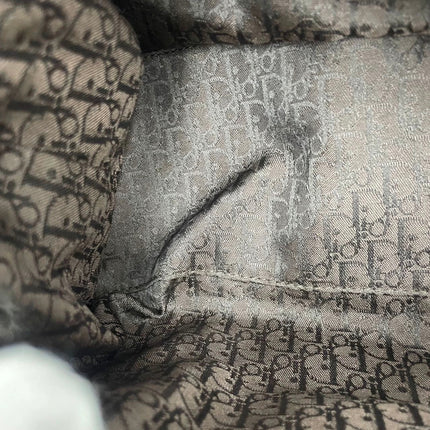 Dior Flight Medium Brown Shearling Leather Shoulder Bag