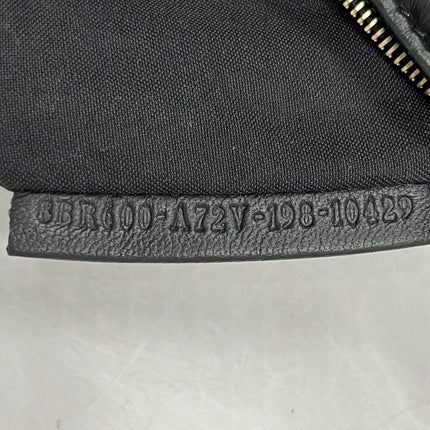 Sold Fendi Baguette Black Leather 3D FF Motif Crossbody bag Medium