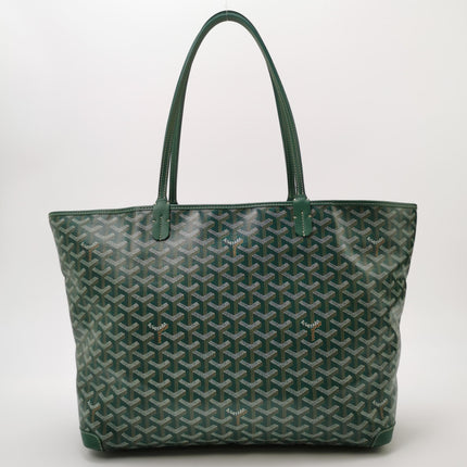 Goyard Artois Tote GM Large Green With Zipper