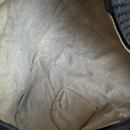 Bottega Veneta Veneta Hobo Maxi Black Leather 51cm