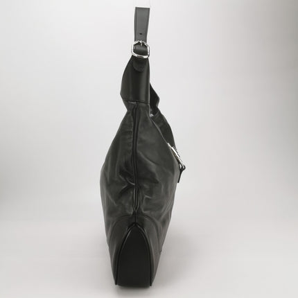 Gucci Jackie 1961 Large Black Calfskin Leather With Long Strap