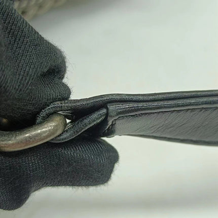 Chanel Enchained Boy Bag 2012 Black Leather Medium Flap Bag