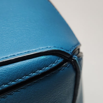 Loewe x Spirited Away Studio Ghibli Collection Puzzle Small Blue Crossbody Bag