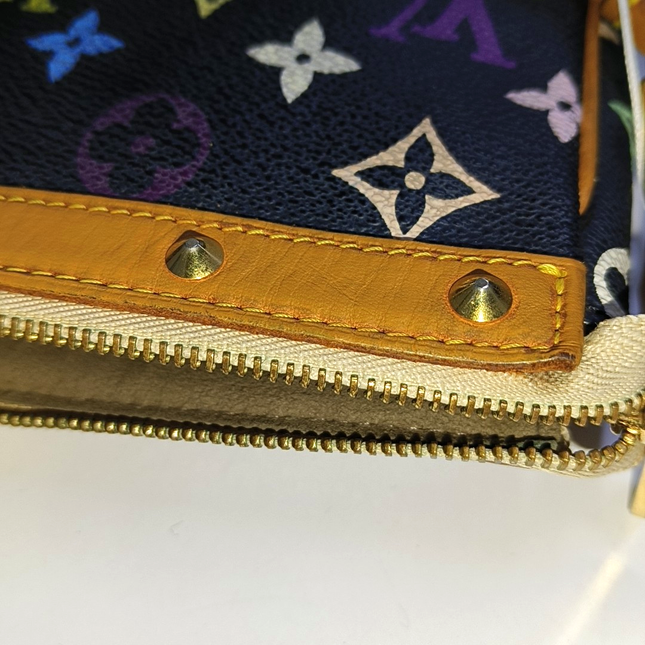 Louis Vuitton x Takashi Murakami Pochette Accessoire Black Multicolor
