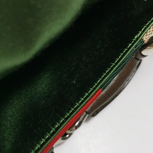 Gucci Horsebit 1955 Re-issue Chain Shoulder Bag Small Monogram