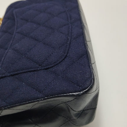 Chanel Classic Flap Mini Métiers d'Art Paris-Hamburg 2018 Wool Nautical Charms