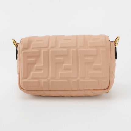 Sold Fendi Baguette Mini Light Pink Nappa Leather Crossbody Bag
