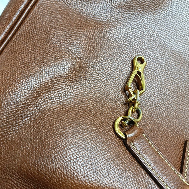 Hermès Trim 31 Gold Brown Epsom Leather Shoulder Bag