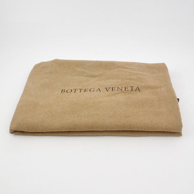 Bottega Veneta Cabat Tote Intreccio Leather Dark Chocolate Brown 44cm