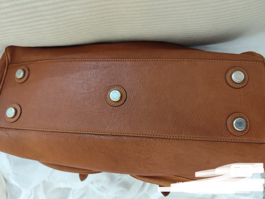 Dior Vintage My Dior Pockets Bag Tan Brown
