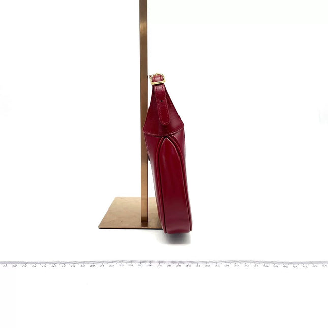Gucci Jackie 1961 Mini Red Burgundy Leather Bag