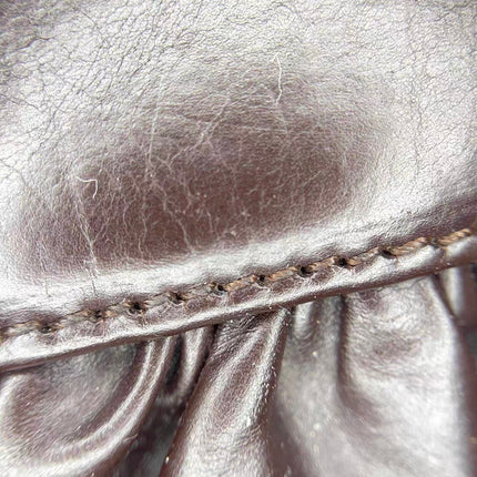 Sac à main Dior Corset en cuir noir et dentelle, avec ferrures argentées