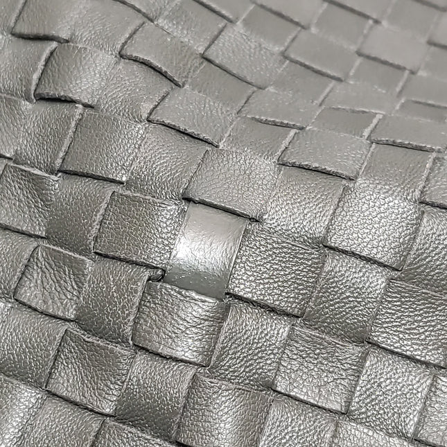 Bottega Veneta Hobo Bag Lambskin leather Dark Grey Large 47cm