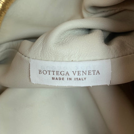 Sold Bottega Veneta Pouch Mini Gold Lambskin Leather