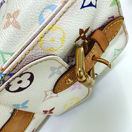 Louis Vuitton x Takashi Murakami Néonoé Medium White Multicolor