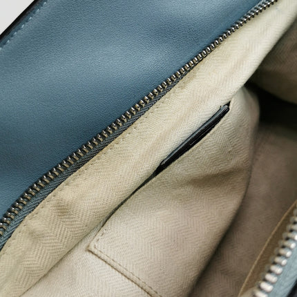 Loewe Puzzle Medium Ash Blue Calfskin leather Crossbody Bag