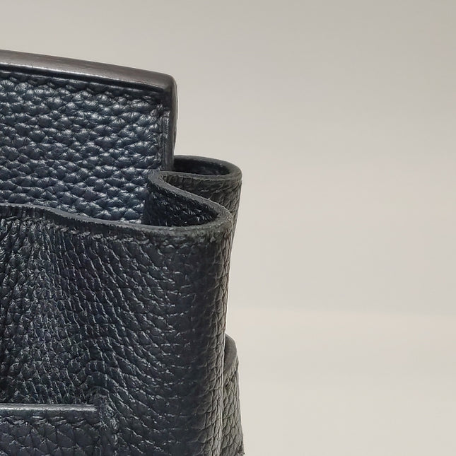 Hermes Birkin 35 Black Togo Calfskin Leather Gold Hardware 2004