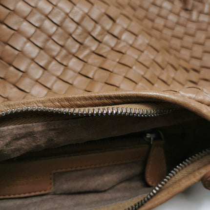 Bottega Veneta Belly Hobo Milk Chocolate Brown Maxi 50cm Intrecciato Leather
