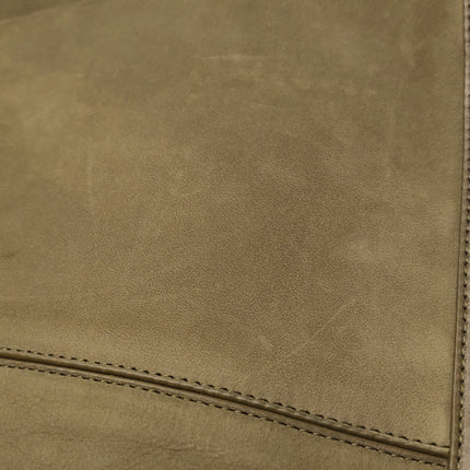 Bottega Veneta Cabat Tote Olive Green Suede Leather 38cm