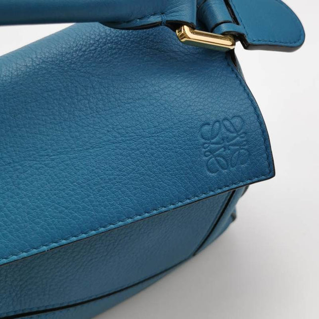 Loewe x Spirited Away Studio Ghibli Collection Puzzle Small Blue Crossbody Bag