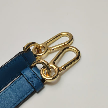 Loewe x Spirited Away Studio Ghibli Collection Puzzle Small Blue Crossbody Bag