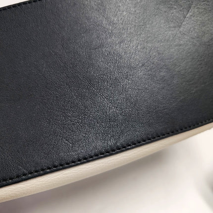 Loewe Puzzle Small Black White Brown Stripes Crossbody Bag 2019