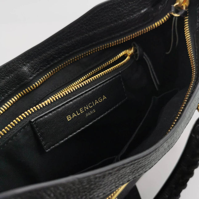 Sold Balenciaga City Bag Black with Gold hardware Small Crossbody Bag