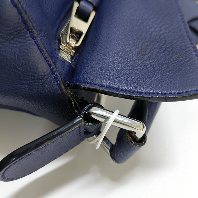 Loewe Puzzle Small Navy Calfskin leather bag