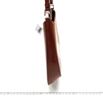 Prada Cleo Caramel Brown Leather Shoulder Bag