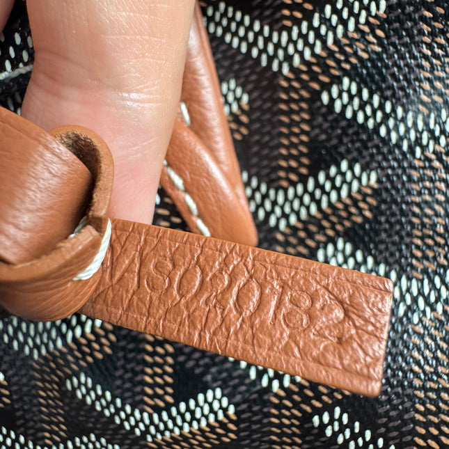 Goyard Saint Louis GM Tote Large Brown Goyardine Canvas 2018