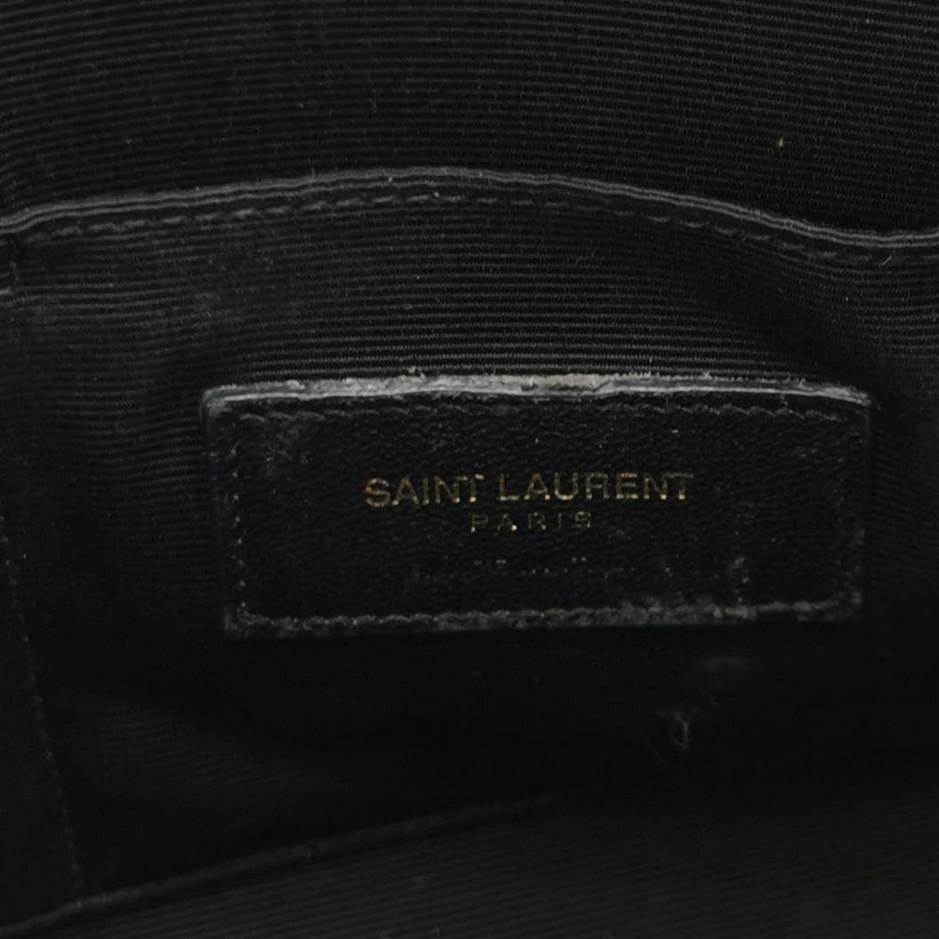 Sold Saint Laurent Sac De Jour Nano Black Leather Handbag