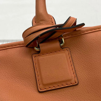 Loewe Amazona 28 in Orange Leather Goat Special Edition