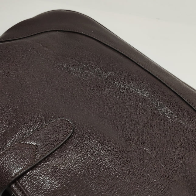 Gucci Jackie by Demna Soft Brown Lambskin Leather Silver Hardware