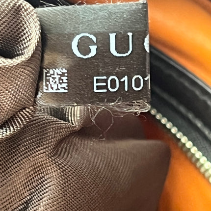 Sac Gucci Jackie 1961 en Suédine Noir, Taille Moyenne