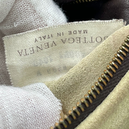 Bottega Veneta Garda Dark Brown Intrecciato Nappa Leather Large 33cm