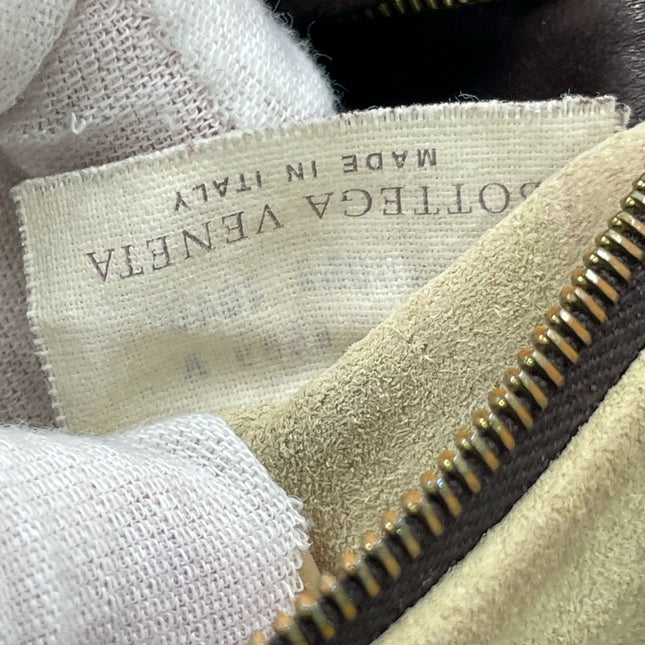 Bottega Veneta Garda Dark Brown Intrecciato Nappa Leather Large 33cm