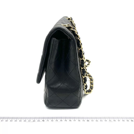 Chanel Classic Flap Maxi 2011 Black Lambskin Leather Single Flap with Gold Hardware