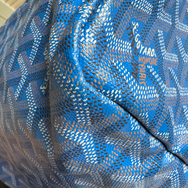 Goyard Saint Louis PM Tote Medium Blue