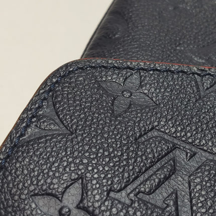 Louis Vuitton Pochette Métis Monogram Empreinte Leather Navy