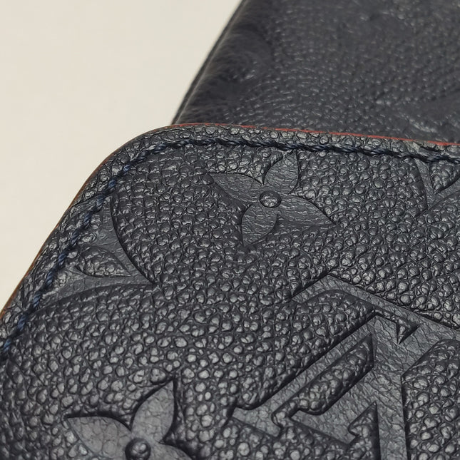 Louis Vuitton Pochette Métis Monogram Empreinte Leather Navy