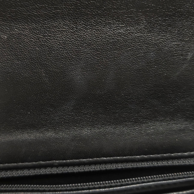 Chanel Classic Flap Mini Black Lambskin Silver Hardware