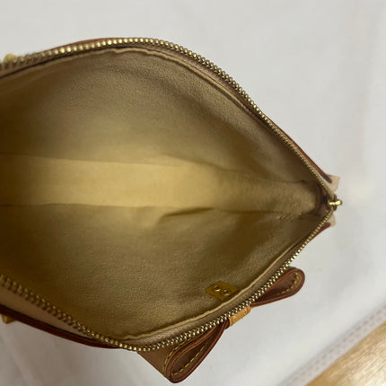 Louis Vuitton x Takashi Murakami Cherry Blossom Pochette Accessoire White Monogram