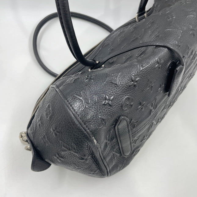 Louis Vuitton Neo Papillon Revelation GM Black Leather Shoulder Bag