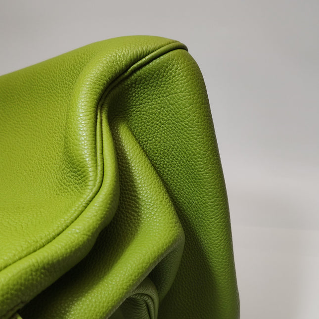 Hermès Birkin 35 Togo Green Vert Anis 37 Palladium Hardware 2008