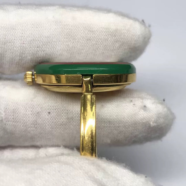 Gucci Play Watch Rainbow Interchangable Ceramic Bazel Bangle Watch 12 Colors