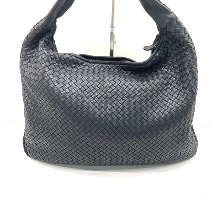 Bottega Veneta Veneta Hobo Maxi Black Leather 52-54cm