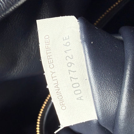 Bottega Veneta Hop Large Leather Navy Hobo Bag 55cm